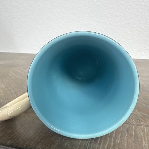 Disney Store Moana Fish Hook Handle Tall Ceramic Coffee Tea Mug Maui 14 oz Blue - Picture 4 of 6